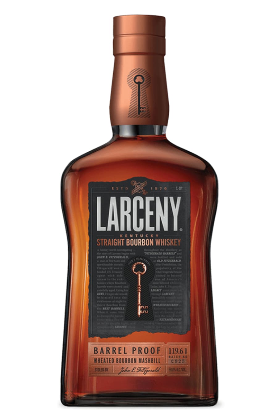 Larceny Barrel Proof Bourbon / 75 cl.