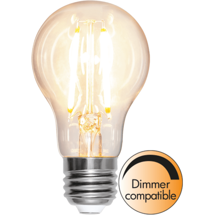 LED-LAMPA E27 A60 CLEAR