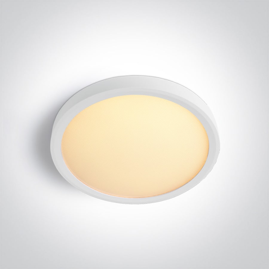 LED slim plafo White
