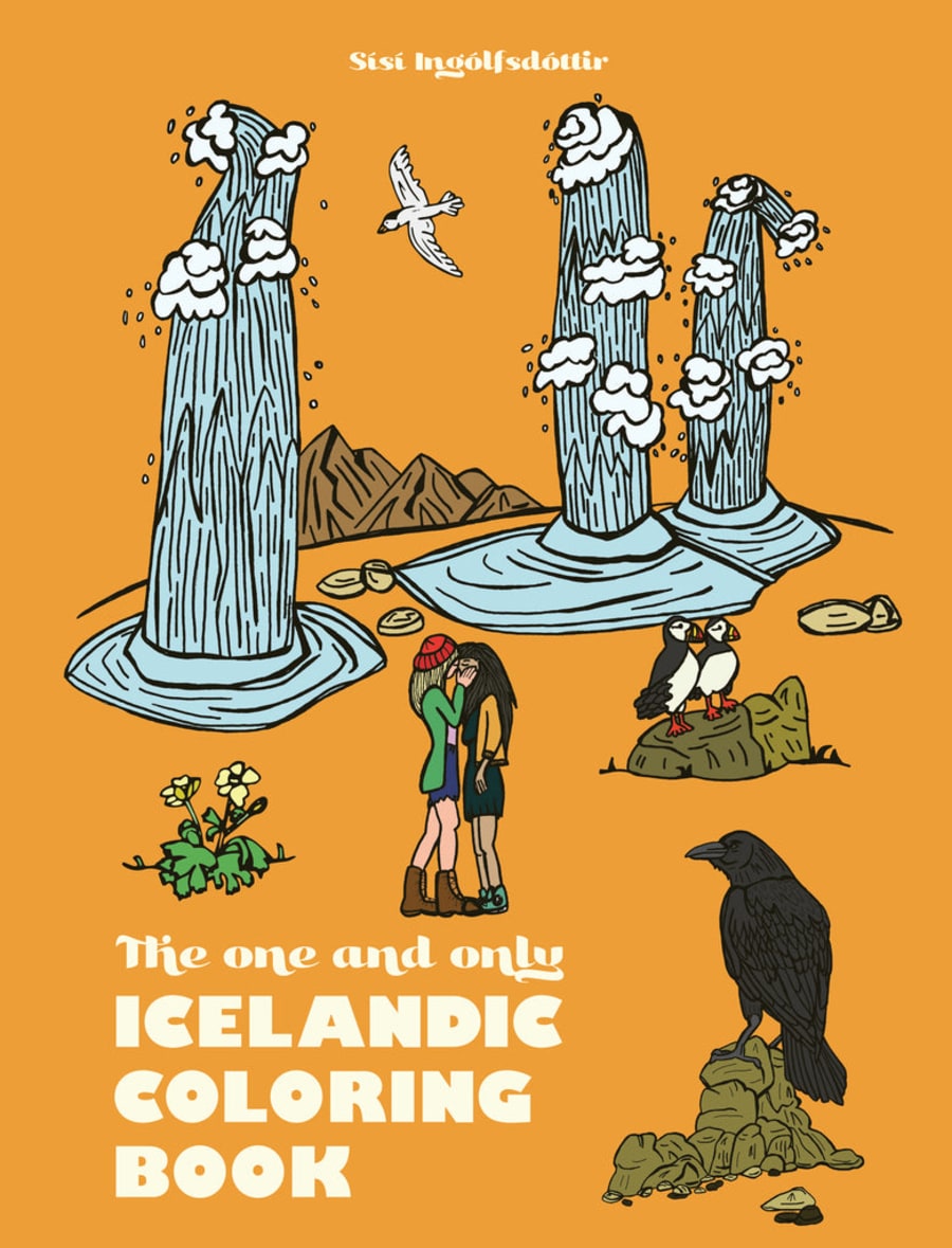 The One and Only Icelandic Coloring Book