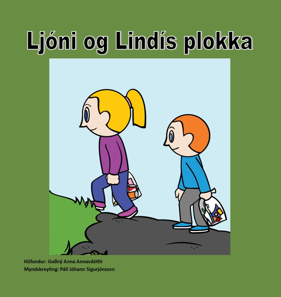 Ljóni og Lindís plokka