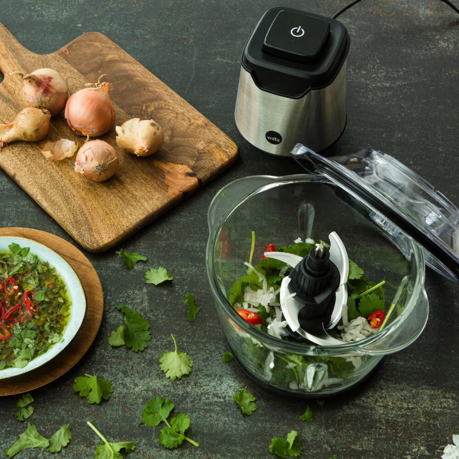 Matvinnsluvél Wilfa gler