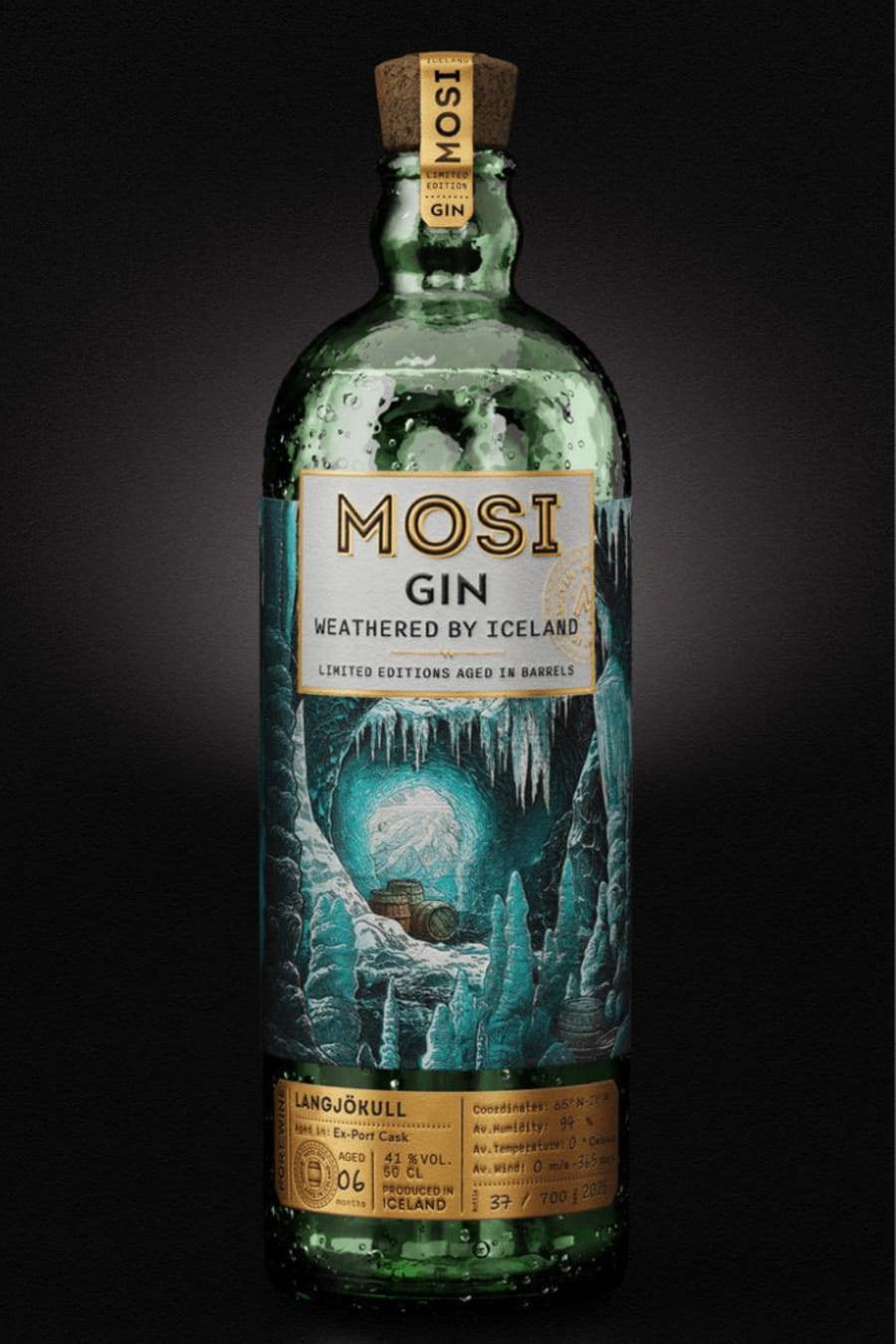 Mosi Gin / Langjökull / úr Portvíns tunnu