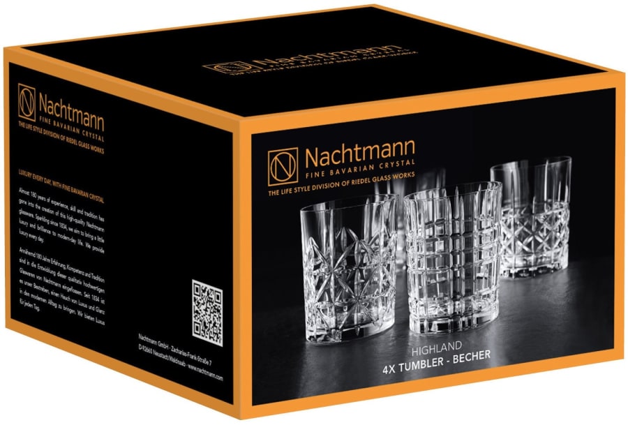 Nachtmann Highland whisky glös - 4 stk.