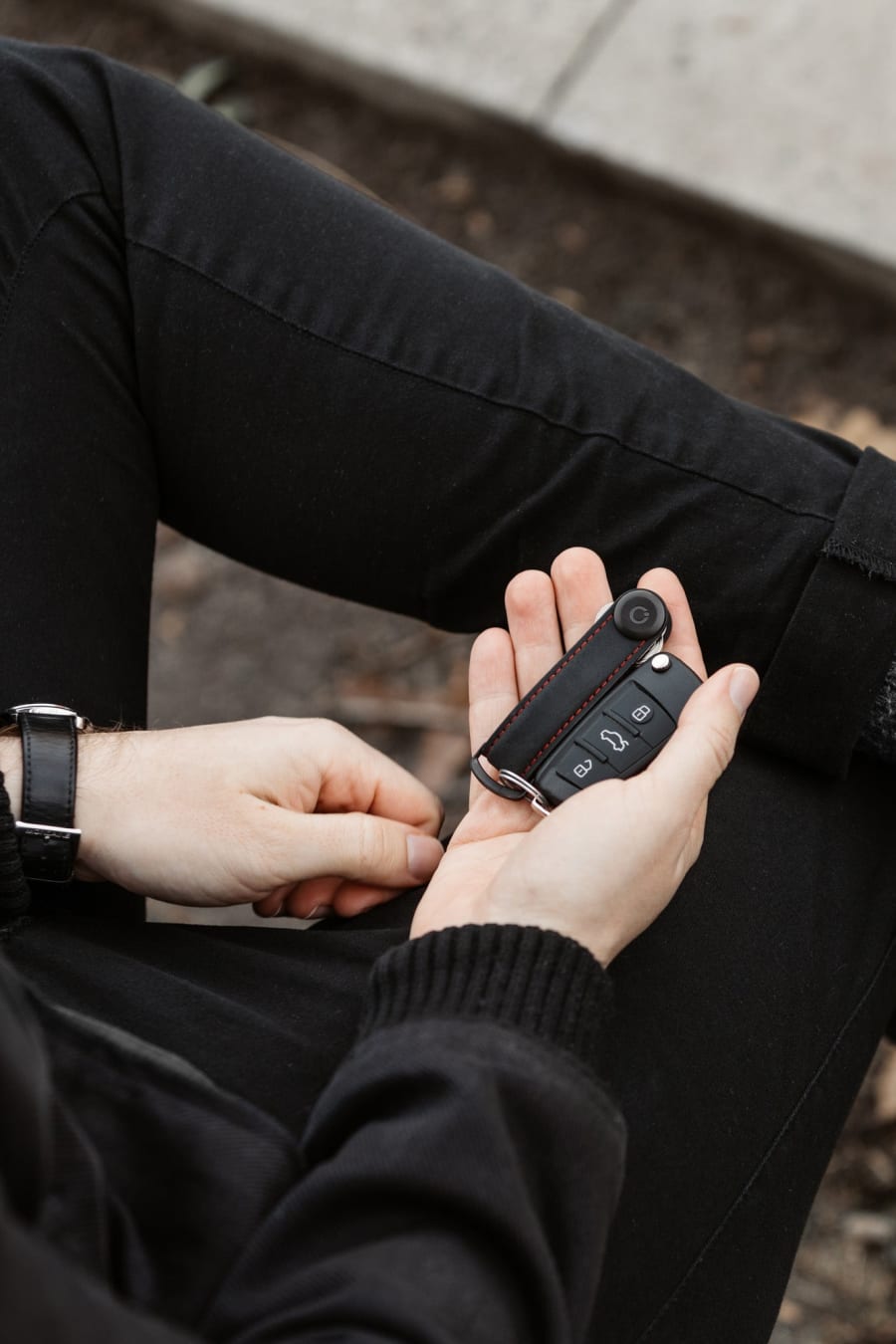 Orbitkey - Crazy Horse - Obsidian Black