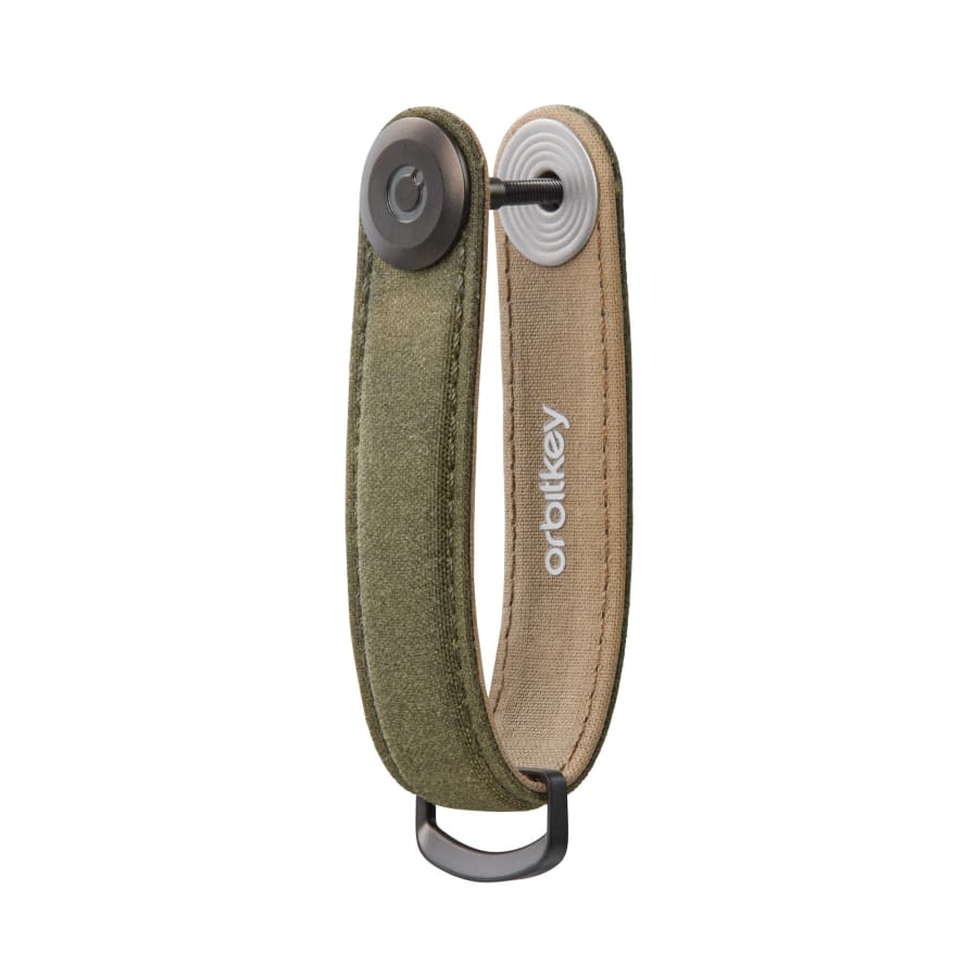 Orbitkey - Waxed Canvas - Khaki Green