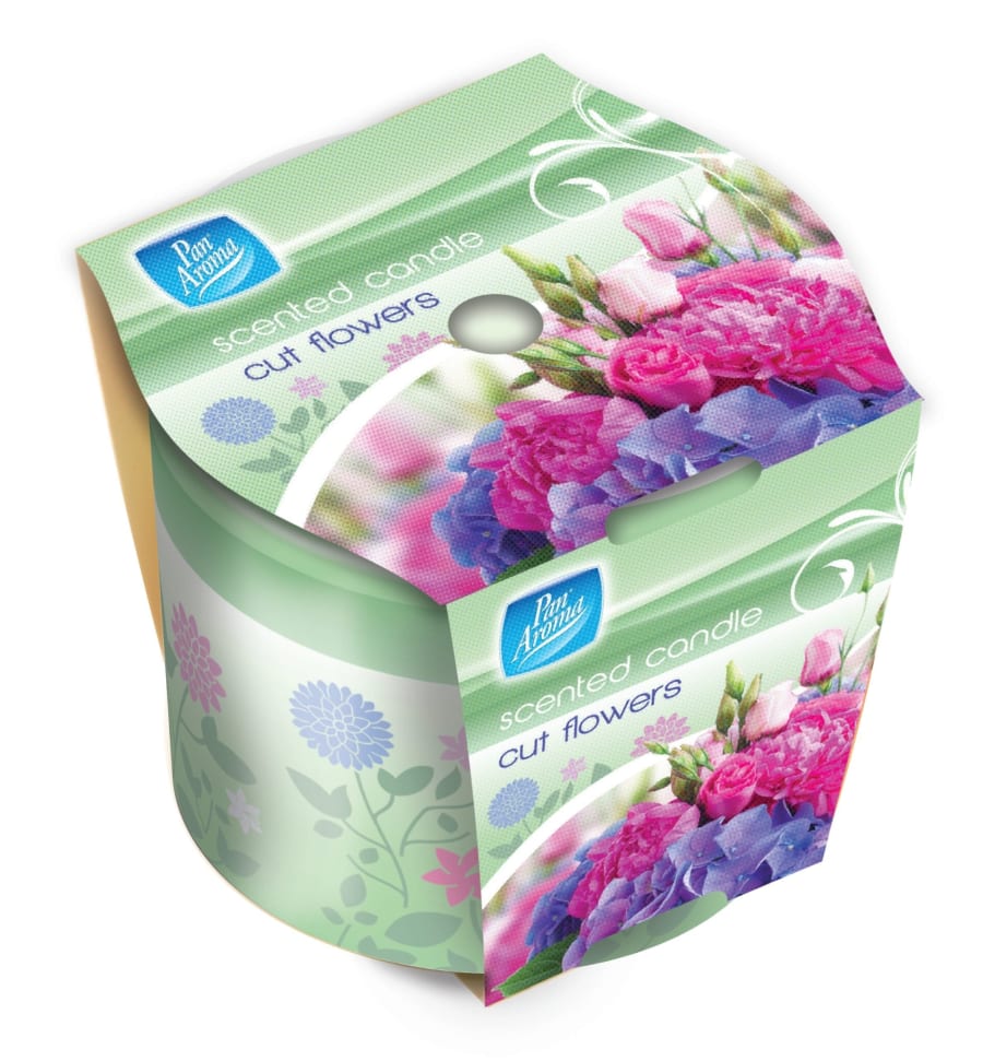 Pan Aroma ilmkerti  með ilm af nýskornum blómum