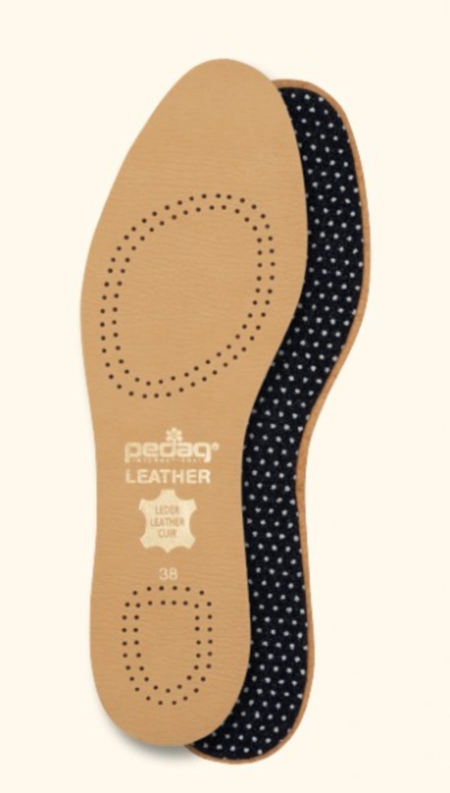 Pedag Leather Insole brown
