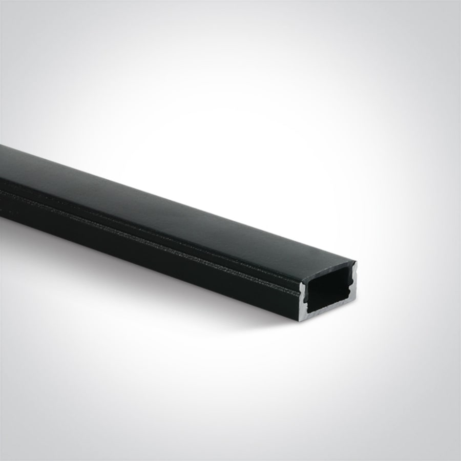 PRÓFÍLL 2 METRAR Black +PC black diffuser