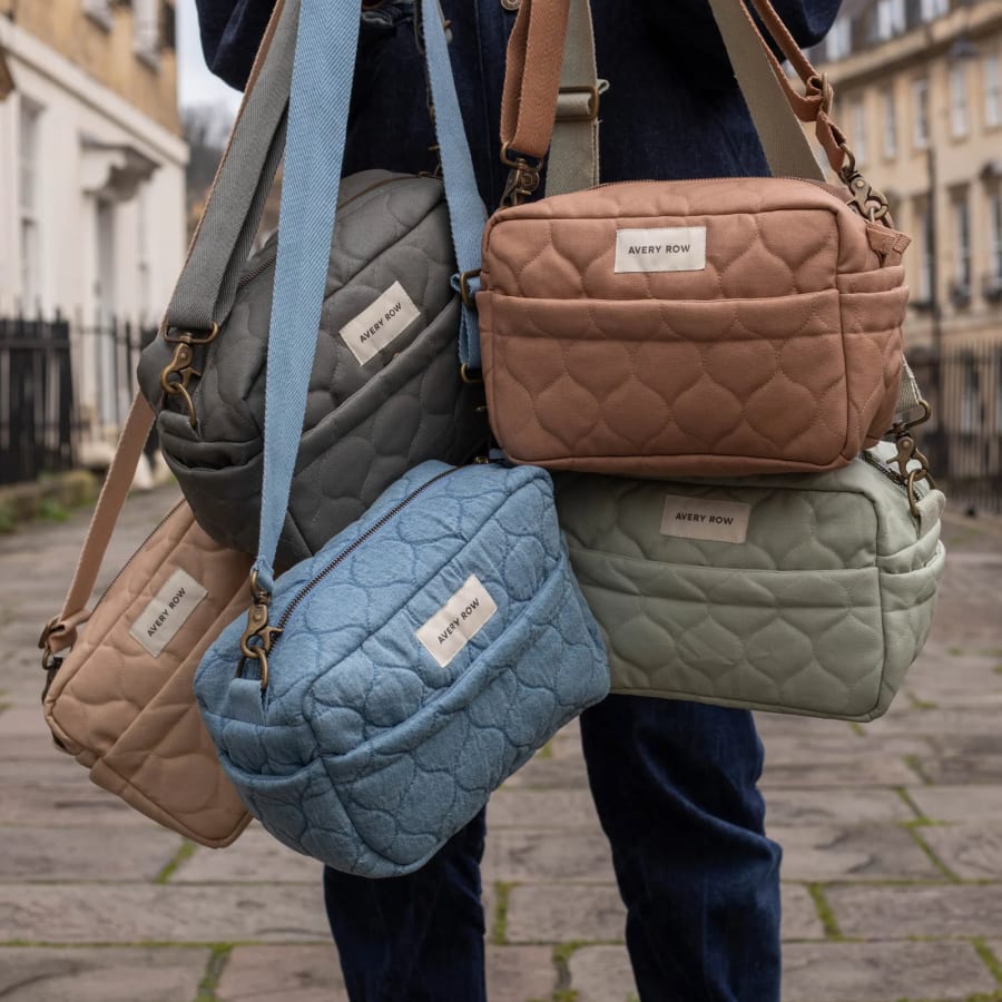 Pram Organiser Bag úr bómull