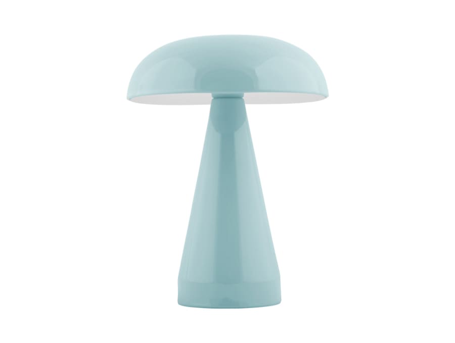 Rachel Hleðsluborðlampi Misty Blue