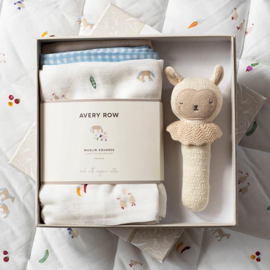 Rattle & Care New Baby Gift Set – Little Farm