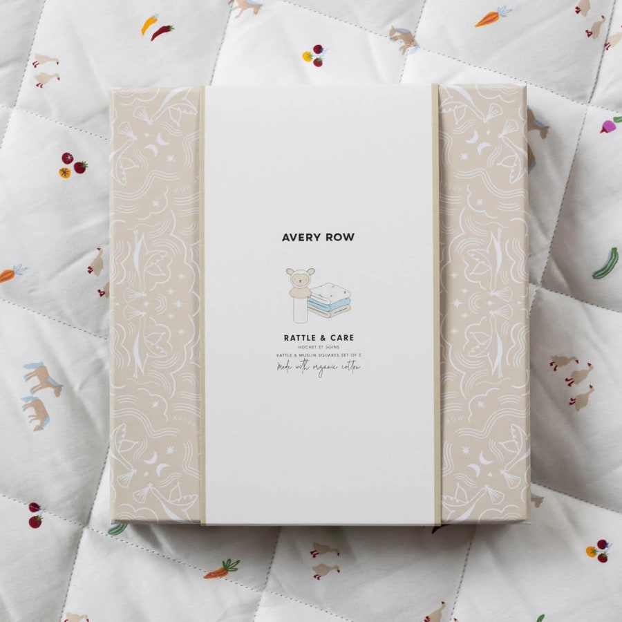 Rattle & Care New Baby Gift Set – Little Farm