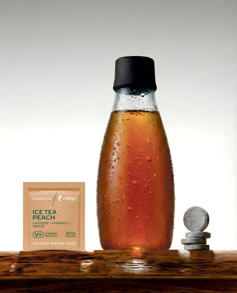 Retap Vítamín freyðitafla - IceTea Peach 100stk