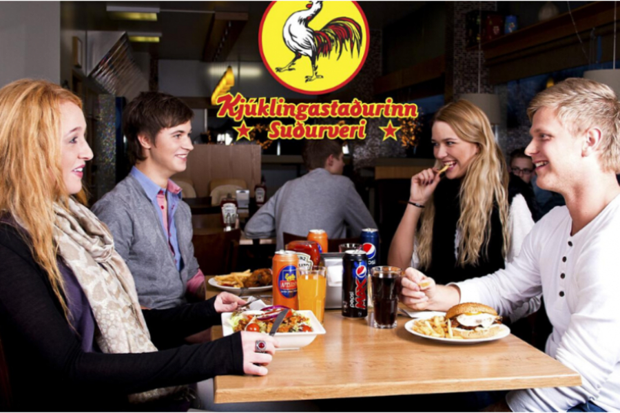Sumartilboð á Suðurveri - Kjúklingur, franskar og gos á 990 kr.
