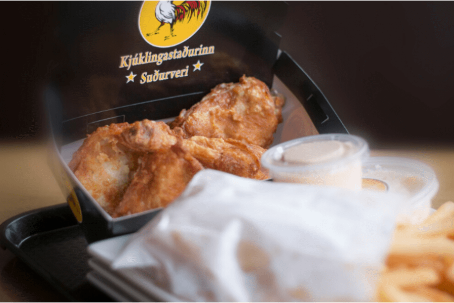 Sumartilboð á Suðurveri - Kjúklingur, franskar og gos á 990 kr.