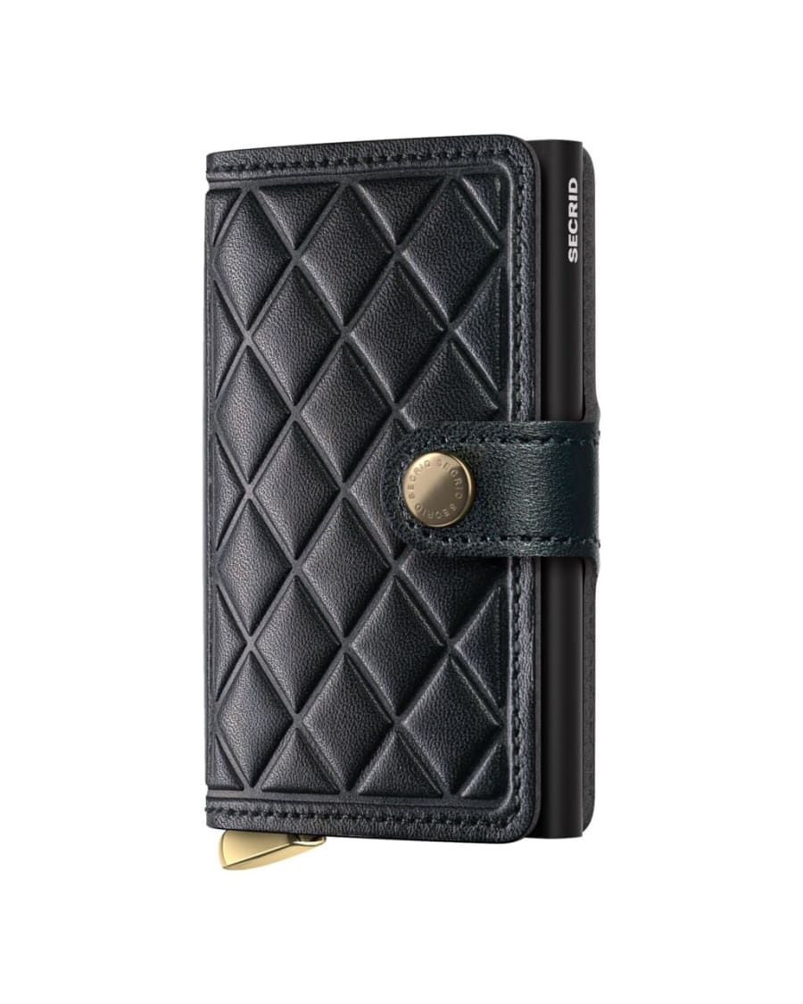 Secrid Miniwallet - Emboss Diamond - Black