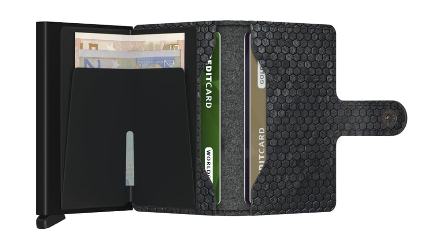 Secrid Miniwallet - Hexagon Black
