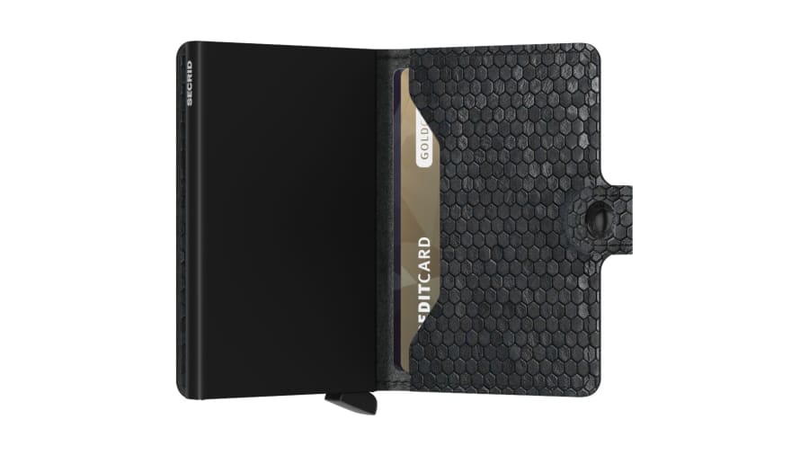 Secrid Miniwallet - Hexagon Black