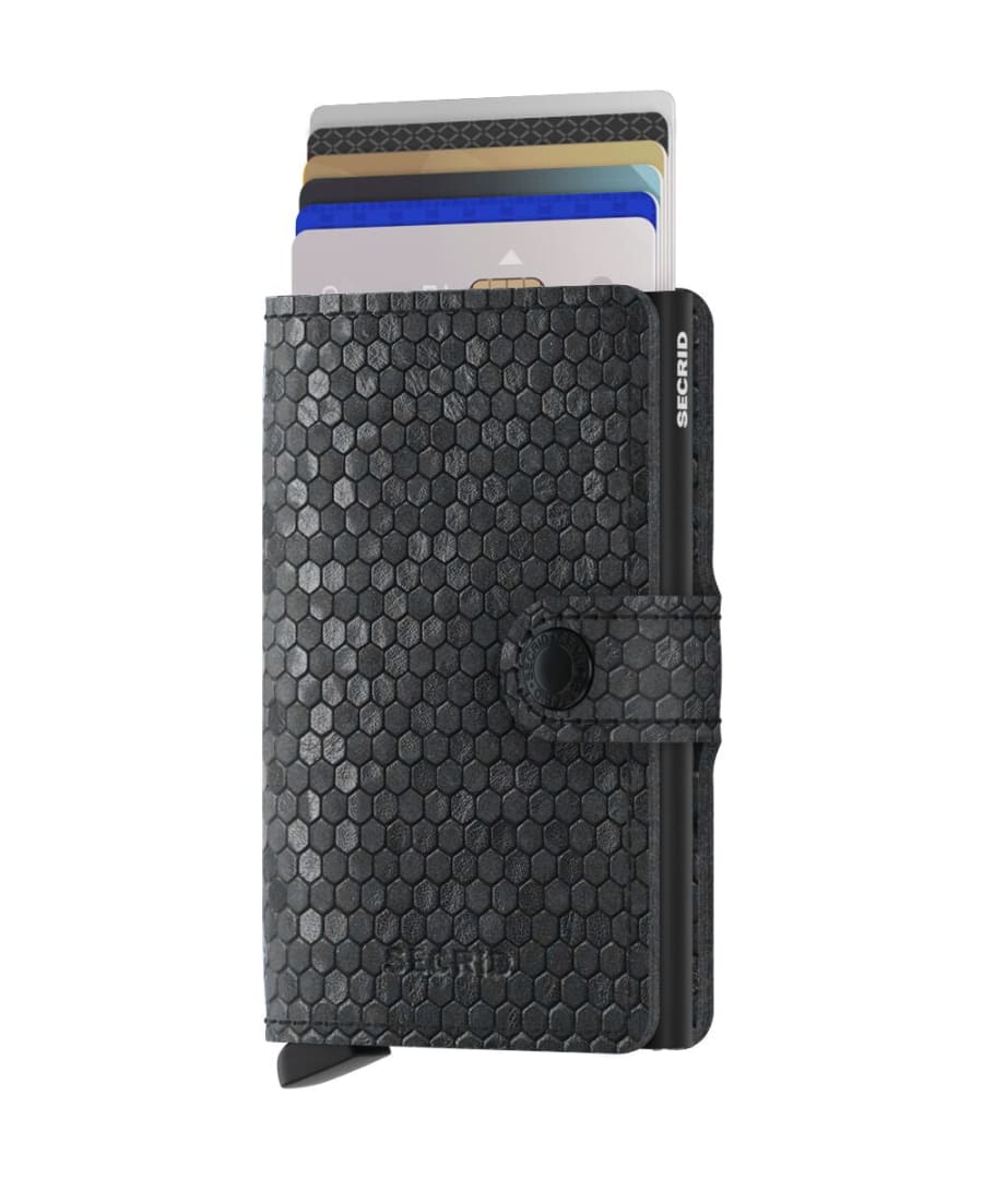 Secrid Miniwallet - Hexagon Black