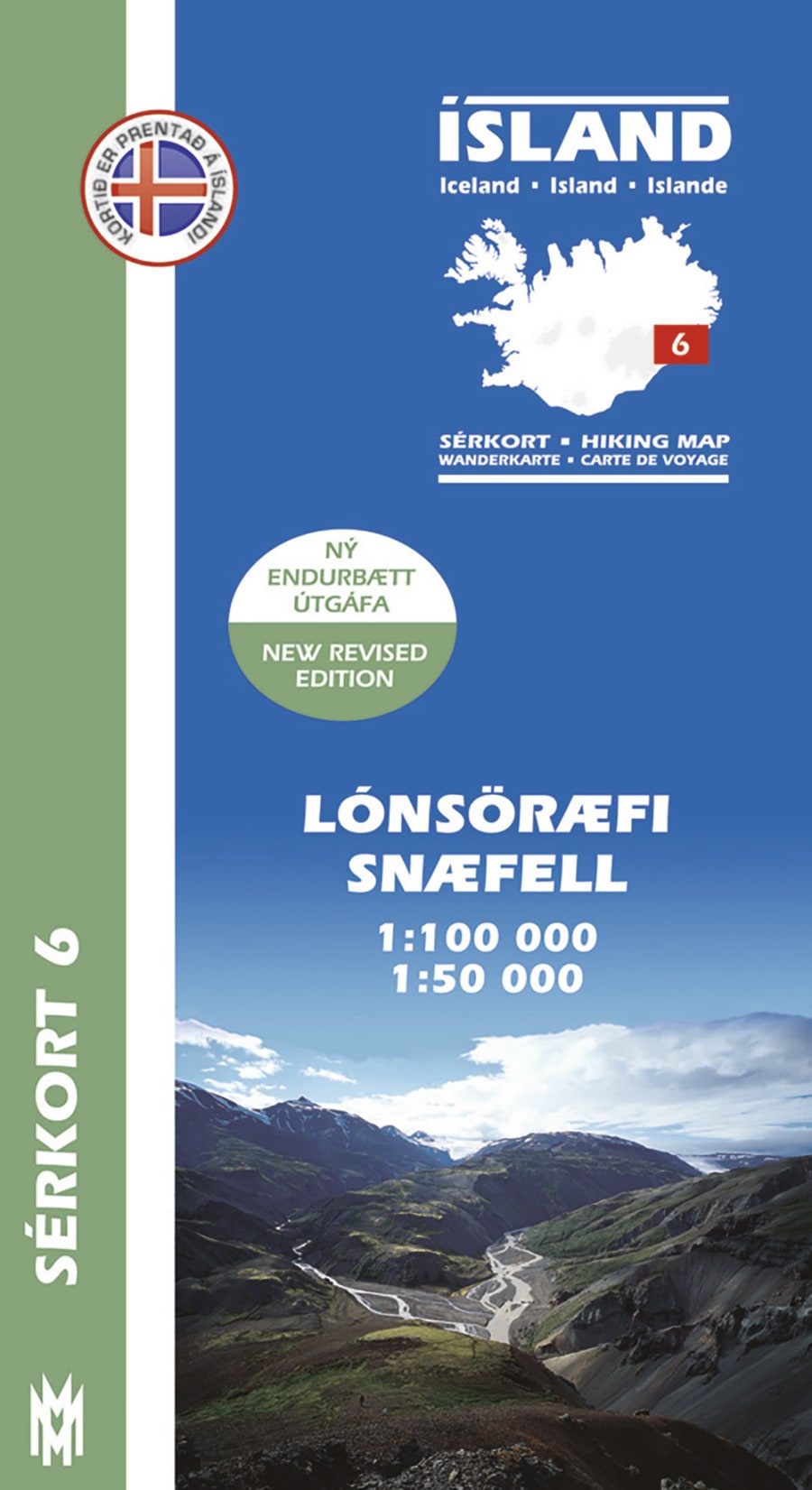 Lónsöræfi, Snæfell 1:100 000 - Sérkort 6