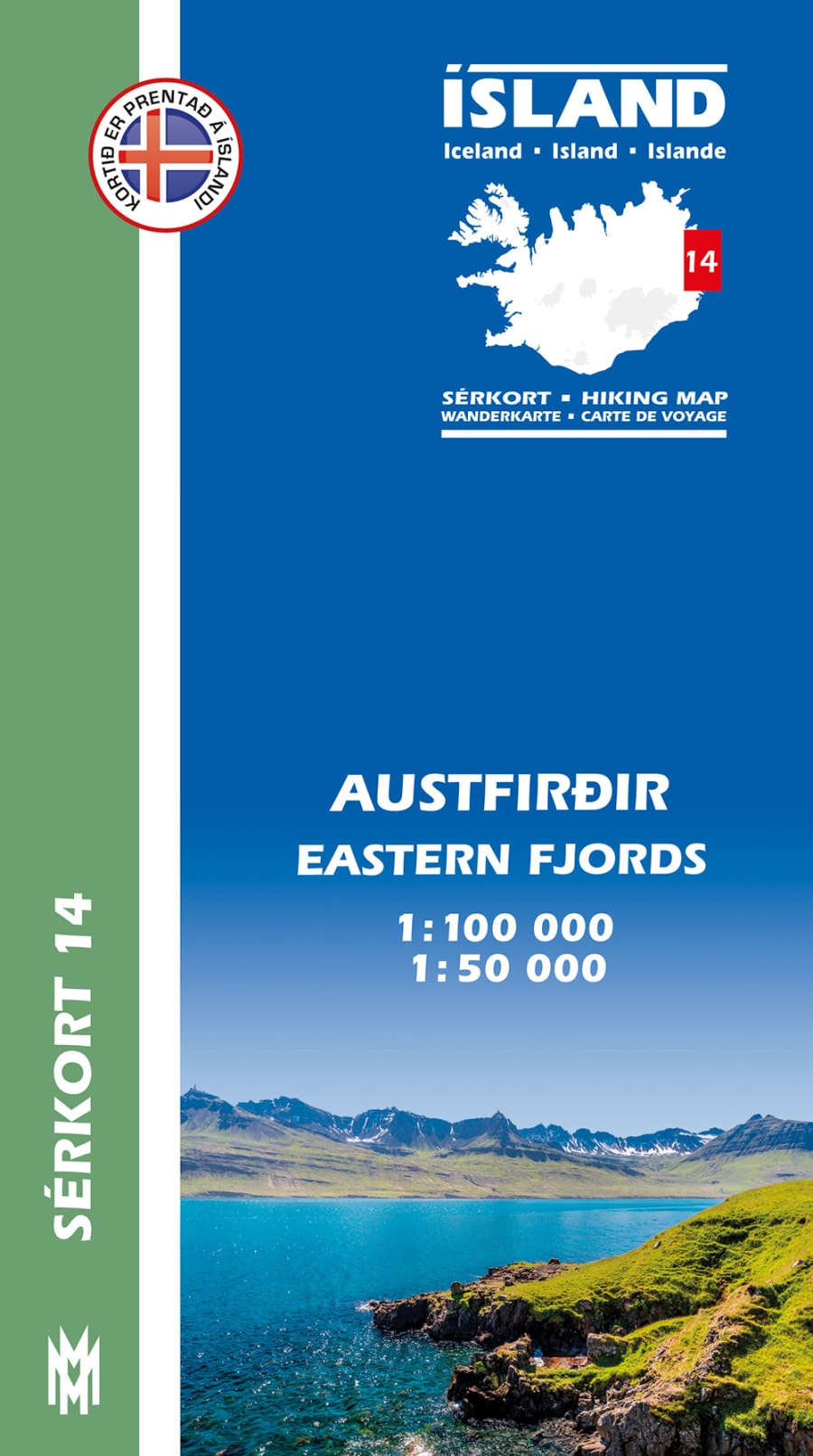 Austfirðir 1:100 000 - Sérkort 14
