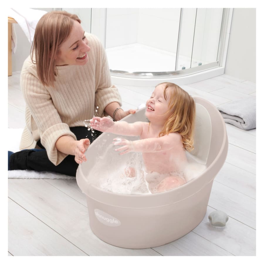 Shnuggle Toddler Bath Taupe