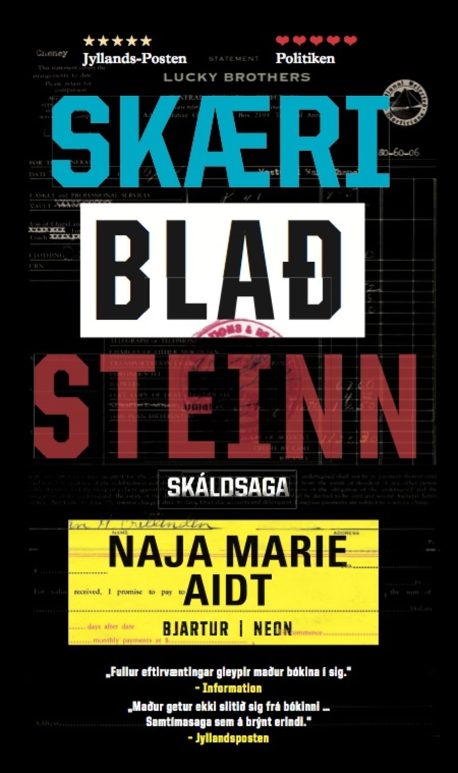Skæri blað steinn