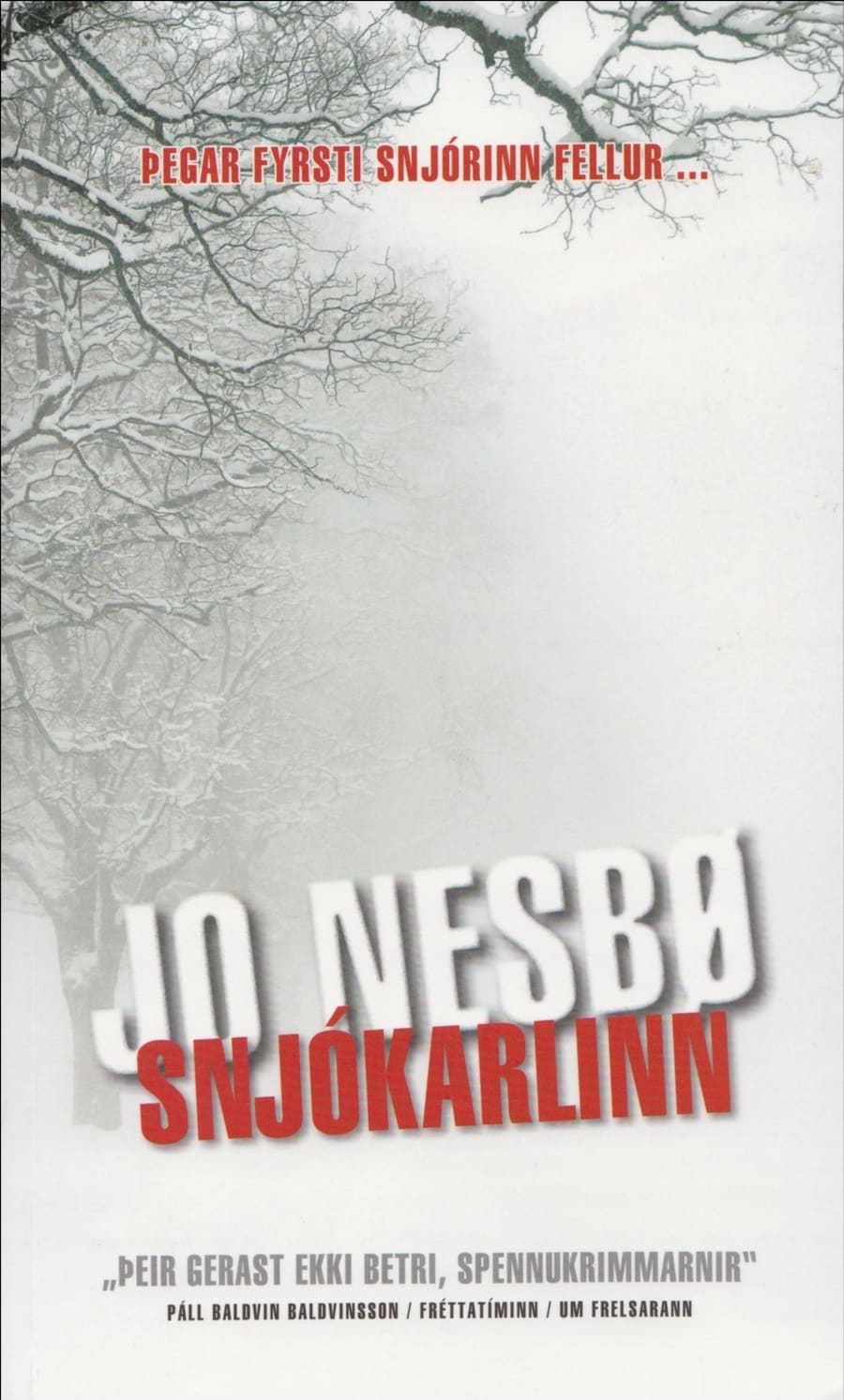 Snjókarlinn: Harry Hole #7