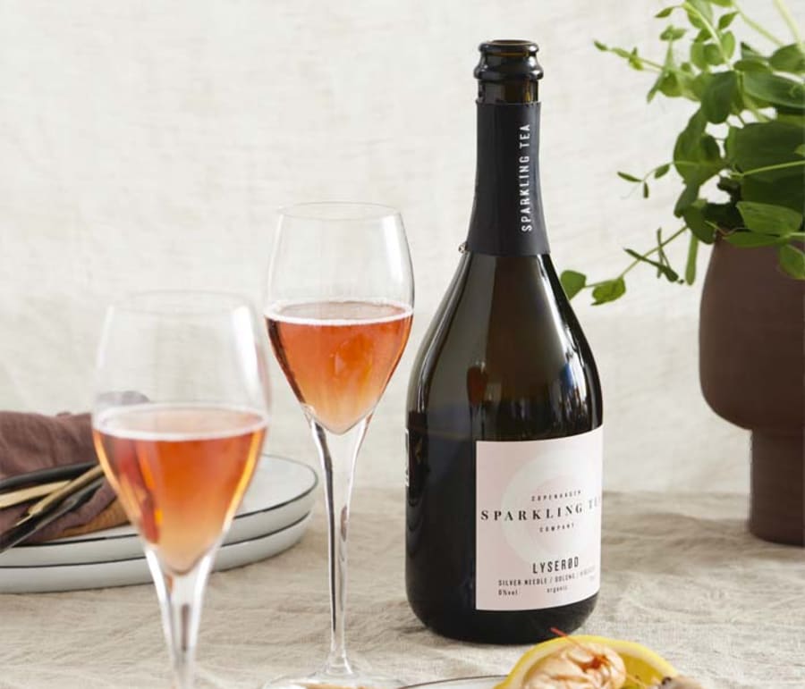 Sparkling Tea Lyserød 0% / 75cl