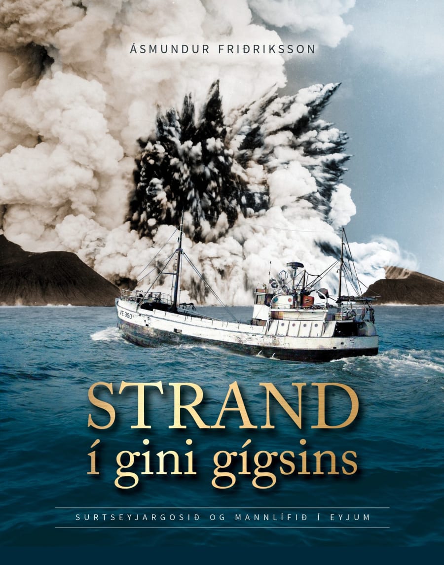 Strand í gini gígsins