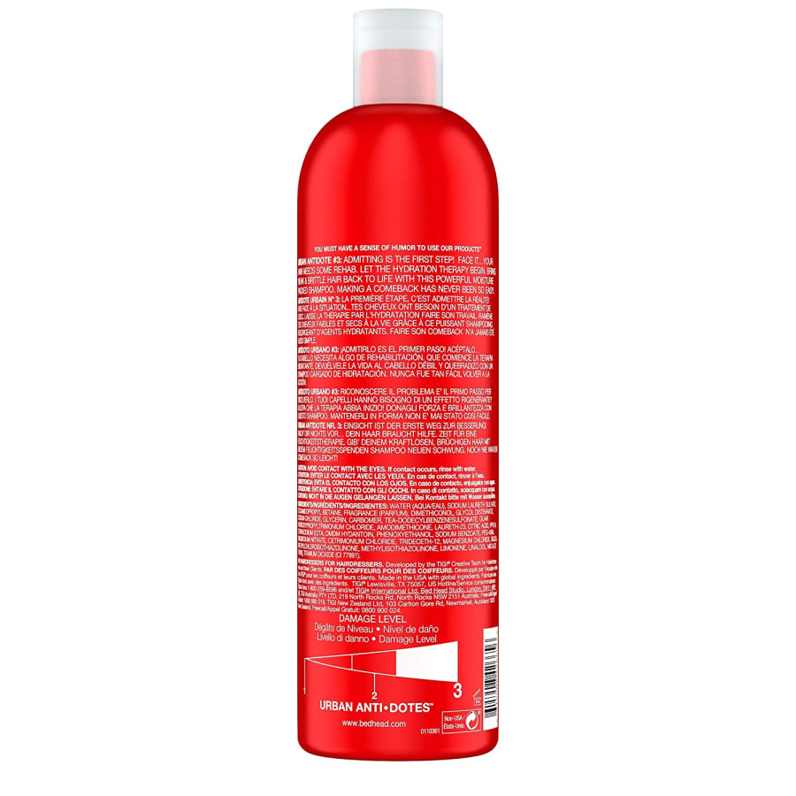 Tigi Bed Head Urban Anti+dotes Resurrection Shampoo Damage Level 3, 750 ml
