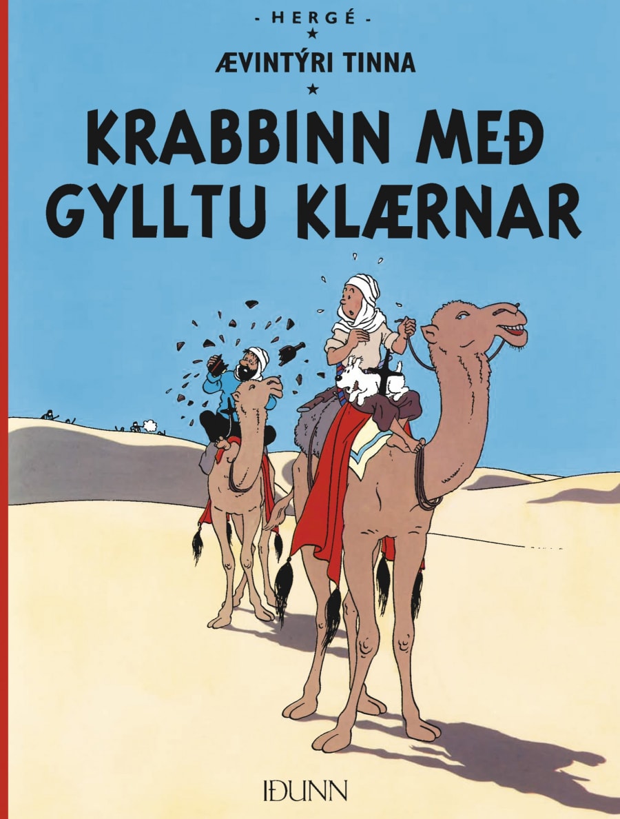 Tinni Krabbinn með gylltu klærnar